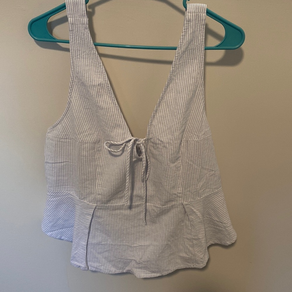 NWOT FREE PEOPLE SMOCKED BABY DOLL TOP